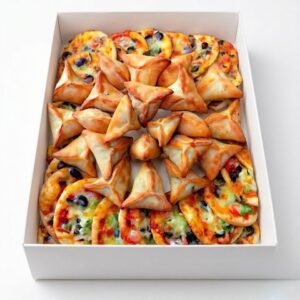 Mini Pizza & Pastry Platter