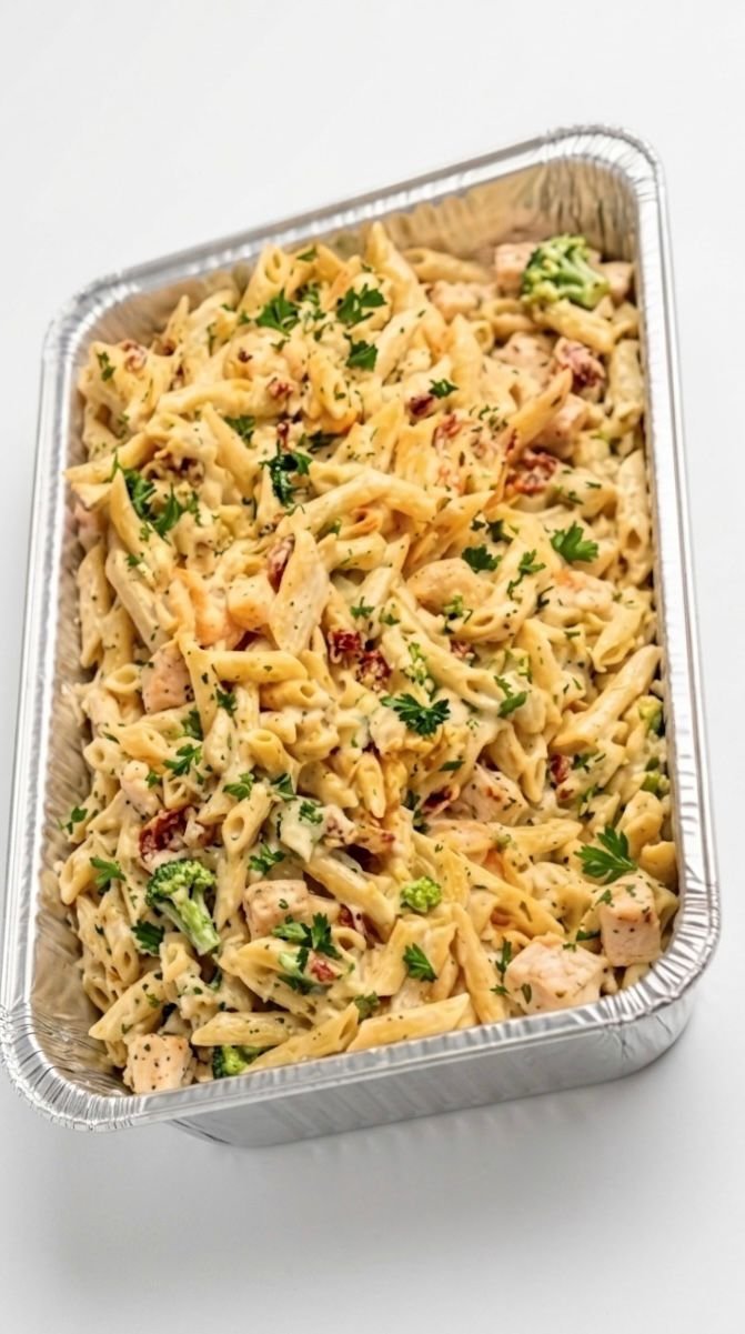 Assorted Pasta Tray(Creamy Chicken Alfredo)