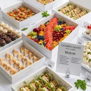 Catering Quote For 20–25 people